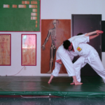 Wudokan Li Ga techniques attacking the groin and mid-section